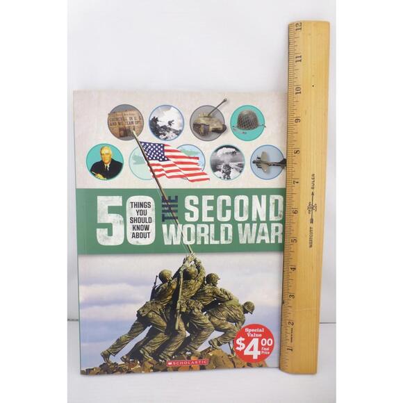 50 Things You Should Know About The Second World War Simon Adams C14 - Picture 2 of 6